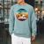 Wildflower Book Lovers For Summer Reading Booktrovert Women Raglan Sleeve Sweatshirt Cardinal