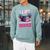 Women's I Lift So I Can Carry More Books Reader Gym Book Lover Raglan Sleeve Sweatshirt Cardinal