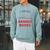 Women's I Read Banned Books Bluegrey-Red Literature Activist Raglan Sleeve Sweatshirt Cardinal