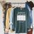 18th Birthday Guestbook Record Hie Party Raglan Sleeve Sweatshirt Heather Blue Lagoon