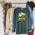 2026 Summer Reading Unearth a Story Teachers Students Book Raglan Sleeve Sweatshirt Heather Blue Lagoon