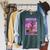 Animorphs The Underground Bat Transformation Book Cover Raglan Sleeve Sweatshirt Heather Blue Lagoon