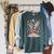 Book Adventure Reading Fun For Kids And Young Readers Raglan Sleeve Sweatshirt Heather Blue Lagoon
