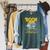 Book Club With My Besties Fun Raglan Sleeve Sweatshirt Heather Blue Lagoon