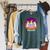 Book Ghost Reading Halloween Teacher For Men Women Raglan Sleeve Sweatshirt Heather Blue Lagoon
