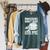Book Lover Librarian Reading Rat Bookworm Raglan Sleeve Sweatshirt Heather Blue Lagoon
