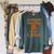 Book Lover Retired I'm Retired Reading Is My Job Raglan Sleeve Sweatshirt Heather Blue Lagoon