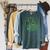 Book Lover St Patrick Day Librarian Teacher St Paddys Raglan Sleeve Sweatshirt Heather Blue Lagoon