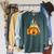 Book Lover Turkey Day Thankful Holiday Thanksgiving Day Raglan Sleeve Sweatshirt Heather Blue Lagoon