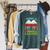 Book Reading Today A Reader Tomorrow A Leader Raglan Sleeve Sweatshirt Heather Blue Lagoon