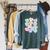 Book Tropes Raglan Sleeve Sweatshirt Heather Blue Lagoon Book Tropes Raglan Sleeve Sweatshirt Heather Blue Lagoon