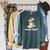 Books And Brews Coffee Reader Library Bibliophile Bookworm Raglan Sleeve Sweatshirt Heather Blue Lagoon
