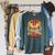 Books Bring Power Leer ES Poder Hispanic Pride Reading Raglan Sleeve Sweatshirt Heather Blue Lagoon