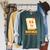 Books Are Friends Bookish Bookstore Library Premium Tri-Blend Raglan Sleeve Sweatshirt Heather Blue Lagoon