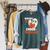 Books Are Spook-Tacular Halloween Bookworm Book Reading Raglan Sleeve Sweatshirt Heather Blue Lagoon