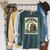 Books My TBR Pile Is My Pot Of Gold Rainbow Bookish Irish Raglan Sleeve Sweatshirt Heather Blue Lagoon