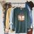 Bookworm Heart Librarian Book Nerd Library Reading Raglan Sleeve Sweatshirt Heather Blue Lagoon
