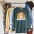 Booooks Ghost T Shirt Boo Read Books Library Raglan Sleeve Sweatshirt Heather Blue Lagoon