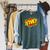 Boy Five Superhero Comic Book Hero 5th Birthday Boy 5 Years Raglan Sleeve Sweatshirt Heather Blue Lagoon