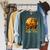 Boys Animal Wild About Reading Cheetah Book Raglan Sleeve Sweatshirt Heather Blue Lagoon