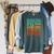 Bruh It’s A Good Day To Read A Book Retro Reading Raglan Sleeve Sweatshirt Heather Blue Lagoon