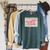 Buy Books Tell Me I'm Pretty Library Card Book Lovers Raglan Sleeve Sweatshirt Heather Blue Lagoon Buy Books Tell Me I'm Pretty Library Card Book Lovers Raglan Sleeve Sweatshirt Heather Blue Lagoon