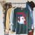 Childless Cat Ladies Vote Kamala Harris Cute Comic Book Cat Raglan Baseball Tee Raglan Sleeve Sweatshirt Heather Blue Lagoon