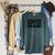 Coffee Book Reader Coffee And Books Raglan Sleeve Sweatshirt Heather Blue Lagoon