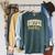 Coffee And Books I Love Them Both Book Coffee Lover Raglan Sleeve Sweatshirt Heather Blue Lagoon