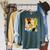 Comic Book Collection Comic Book Collector Raglan Sleeve Sweatshirt Heather Blue Lagoon