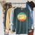 Comic Book Lovers For Comic Book Fans Men Women Raglan Sleeve Sweatshirt Heather Blue Lagoon