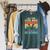 All The Cool Kids Are Reading Retro Book Lovers Reader Nerd Raglan Sleeve Sweatshirt Heather Blue Lagoon