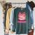 Coquette Bow All Booked For Valentine Book Lover Bookish Raglan Sleeve Sweatshirt Heather Blue Lagoon