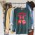 Coquette Reading Is My Favorite Sport Cute Book Lovers Premium Tri-Blend Raglan Sleeve Sweatshirt Heather Blue Lagoon