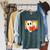 Cute Ghost Book Reading Halloween Teacher Puns Booooks Men Women Kids Raglan Sleeve Sweatshirt Heather Blue Lagoon