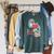 Cute Reading Seal On Books Book Lover Raglan Sleeve Sweatshirt Heather Blue Lagoon Cute Reading Seal On Books Book Lover Raglan Sleeve Sweatshirt Heather Blue Lagoon