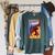 Disney Pixar The Incredibles Omnidroid Comic Book Cover Raglan Sleeve Sweatshirt Heather Blue Lagoon