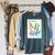 Dr Seuss ABC Book Cover Premium Tri-Blend Raglan Sleeve Sweatshirt Heather Blue Lagoon