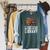 If Found Please Return To The Library Bookish Book Lover Raglan Sleeve Sweatshirt Heather Blue Lagoon