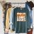 A Good Life Is A Collection Of Comic Books Graphic Vintage Raglan Sleeve Sweatshirt Heather Blue Lagoon