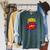 Guidance Counselor Teacher Superhero Superpower Comic Book Raglan Sleeve Sweatshirt Heather Blue Lagoon