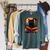 Halloween Cat Reading Books Spooky Cat Reader Teachers For Men Women Kids Raglan Sleeve Sweatshirt Heather Blue Lagoon
