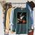 Halloween Girls Boys Wizard Book Pumpkin Kids Halloween Raglan Sleeve Sweatshirt Heather Blue Lagoon