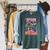 Halloween Horror Vintage Mummy Comic Book Retro Scary Raglan Sleeve Sweatshirt Heather Blue Lagoon
