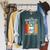 I Like Hamsters & Books And Maybe 3 People Hamster Lover Raglan Sleeve Sweatshirt Heather Blue Lagoon