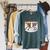 Ice Hockey Romance Reader Book Lover Reading Smut Smutty Raglan Sleeve Sweatshirt Heather Blue Lagoon