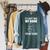 I'm Not Going Book Enthusiast Raglan Sleeve Sweatshirt Heather Blue Lagoon