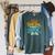 It's A Good Day To Read A Book Library Bookworm Premium Tri-Blend Raglan Sleeve Sweatshirt Heather Blue Lagoon