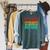 Its Too Nonfiction Outside Book Lover Literary Vintage Raglan Sleeve Sweatshirt Heather Blue Lagoon