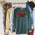 Jacob 23rd Birthday Guest Book Idea Raglan Sleeve Sweatshirt Heather Blue Lagoon